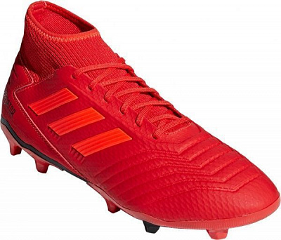 Бутси Adidas PREDATOR 19.3 FG BB9334 р. UK 7,5 червоний