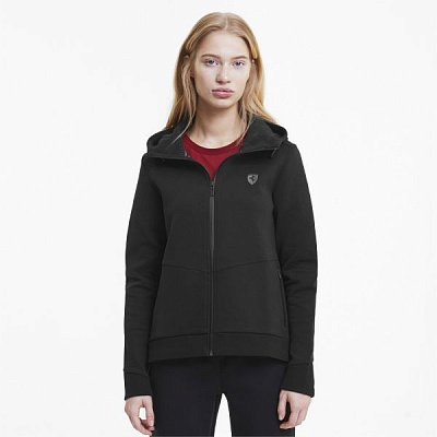 Джемпер Puma Ferrari Style Hdd Sweat Jkt 59804501 р. L черный