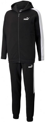 Спортивный костюм Puma Hooded Sweat Suit 84584701 р. 2XL черный