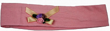 Повязка Danaya с цветком розовый B19-130/8 