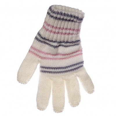 Варежки ДАЙС Iskra р.15 белый 