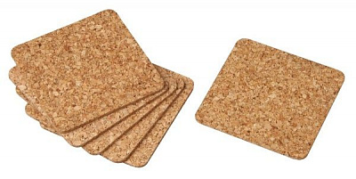 Набір підставок під склянки 9,6х9,6 см 6 шт. 49485 Fackelmann