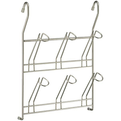 Полиця на рейлінг Lemax YJ-G508 NM для кухлів 245x90x340 мм матовий нікель