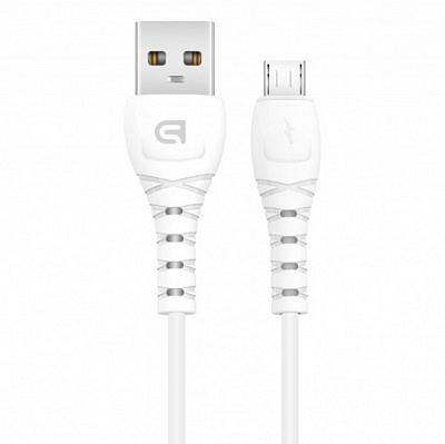 Кабель Armorstandart AR16 micro USB 3A 1m White белый (ARM59532) 