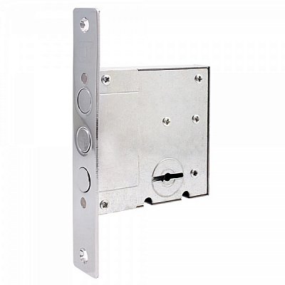 Дверной замок входной Comit Comit Art.CТ10.01 полированный хром