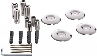 Комплект креплений Laris для полотенцесушителя РС 35 мм