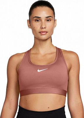 Бра Nike W NK SWSH MED SPT BRA DX6821-634 р.XS рожевий