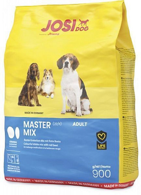 Корм Josera JosiDog Master Mix для собак середніх порід 0.9 кг