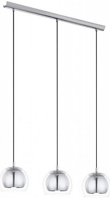 Подвес Eglo Rocamar 3x60 Вт E27 хром 94593 