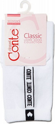 Носки женские Conte Classic 7С-22СП 152 р. 23 белый 