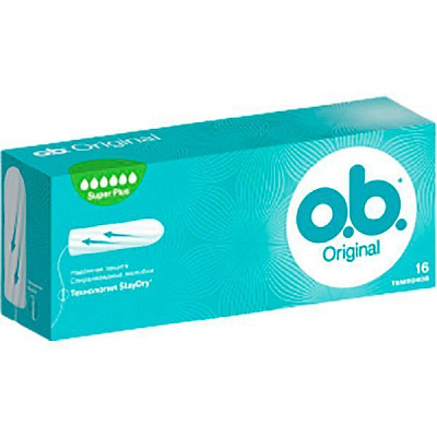 Тампони гігієнічні o.b. Original super plus 16 шт.