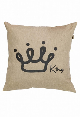 Подушка декоративная King Beige 45x45 см Прованс 