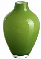 Ваза скляна Wrzesniak Glassworks Opal/Light Green 17 см світло-зелена 