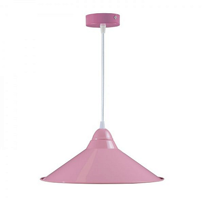 Подвес Светкомплект Loft PLC 411 1x40 Вт E27 розовый 