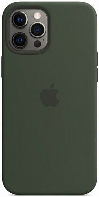 Чохол-накладка Apple iPhone 12 Pro Max Silicone Case with MagSafe Cypress Green (MHLC3ZE/A)