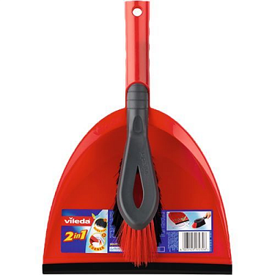Совок + щітка 2 в 1 Dustpan and Brush Set Vileda