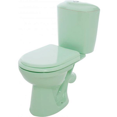 Компакт Керамин Палитра МС Алкапласт с сиденьем салатовый 