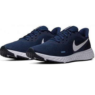 Кросівки Nike REVOLUTION 5 BQ3204-400 р.US 10 темно-синій