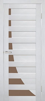 Дверне полотно ОМіС Париж ПО 800 мм ясен перламутр