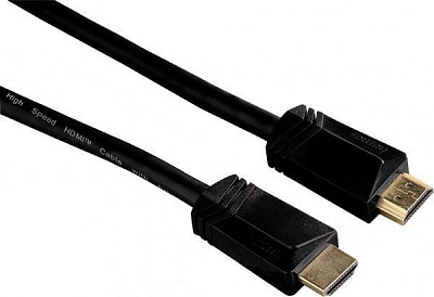 Кабель Hama HDMI 1,5 м чорний (122104) позолочений