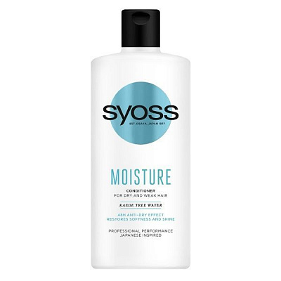 Бальзам Syoss Moisture для сухих и слабых волос 440 мл