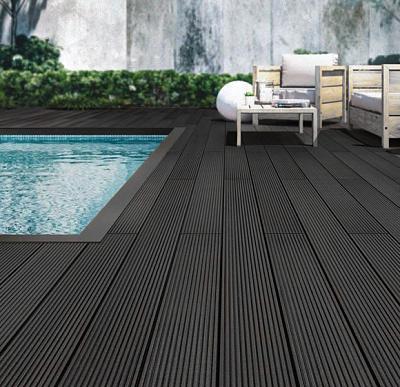 Терасна дошка ARLINE Decking 24140 140х24х3000 мм антрацит