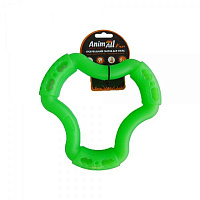 Іграшка для собак AnimAll Кільце 6 сторін 20 см зелене 88225