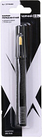 Маркер перманентний чорний із додатковим стрижнем Montero 1 шт. MN-PMB