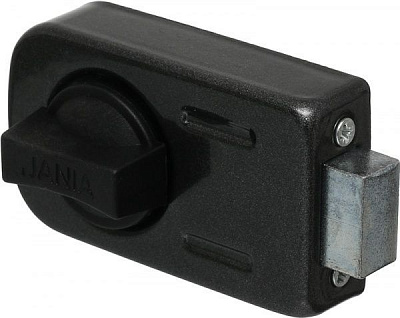 Дверной замок входной Jania ZN 50-60 черный