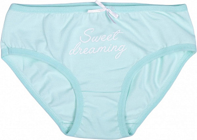 Трусы для девочек KOSTA 1296-6 р.122 зеленый 