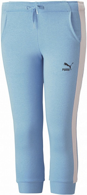 Штани Puma T7 PUMAMATES SWEATPANTS TR 53847393 р. 140 блакитний