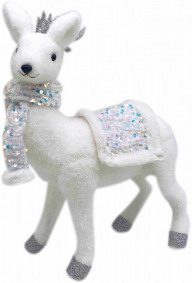 Фигурка декоративная Dalian Everglory олень стоячий 33 см 