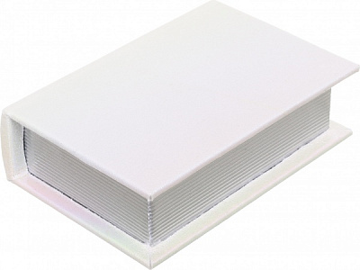 Шкатулка-книга Хамелеон 16х11х4,5 см молочная