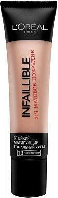 Тональный крем L'Oreal Paris Infaillible 24 13 розово-бежевый 35 мл
