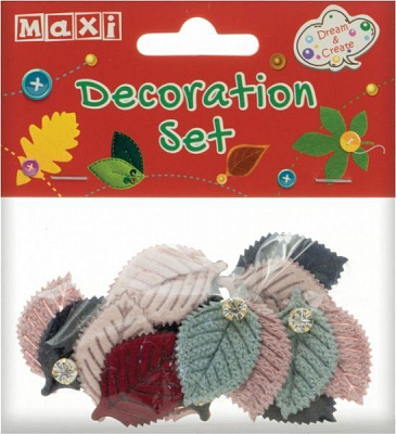 Набір для декорування Листя MX61609-01 8 шт.