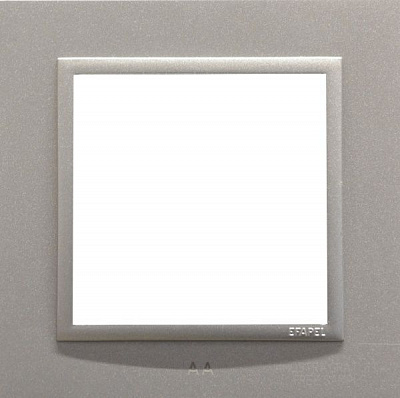 Рамка Efapel ANIMATO Logus алюміній 90910 TAA