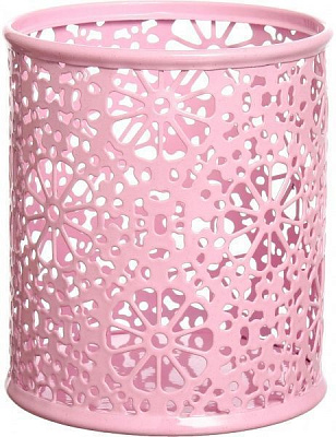 Подставка для ручек Barocco розовая