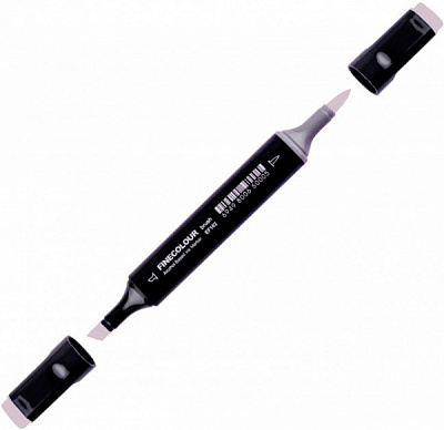 Маркер спиртовий FINECOLOUR EF102-125 тьмяний фіолетовий