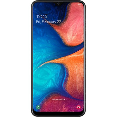 Смартфон Samsung Galaxy A20 SM-A205F Duos ZKV (SM-A205FZKVSEK) black