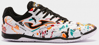 Футзальная обувь Joma MAXIMA 2332 BLANCO NARANJA ROJO INDOOR MAXW2332IN р.42 белый