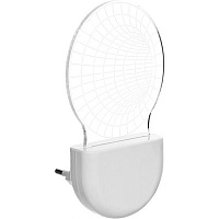 Ночник Aukes Дорога в будущее 3D LED RGB 0.5 Вт белый 