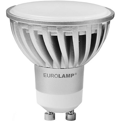 Лампа LED Eurolamp MR16 5.5 Вт GU10 холодне світло