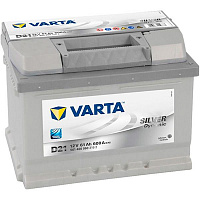 Акумулятор автомобільний Varta D21 61А 12 B «+» праворуч