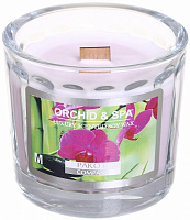 Свеча в стакане Pako-If Luxury орхидея 80х100 мм 