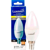 Лампа світлодіодна Luxray 7 Вт C37 матова E14 220 В 3000 К LX430-B35-1407 