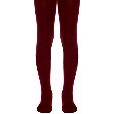 Колготки детские Conte-Kids TIP-TOP 000 р.128-134 темно-бордовый 
