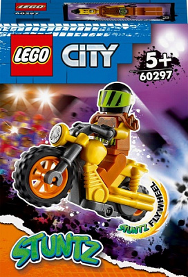 Конструктор LEGO City Разрушительный трюковый мотоцикл 60297