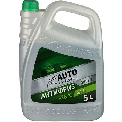 Антифриз Auto Assistance G11 5л зелений