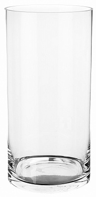 Ваза стеклянная Wrzesniak Glassworks Цилиндр 30,1 см