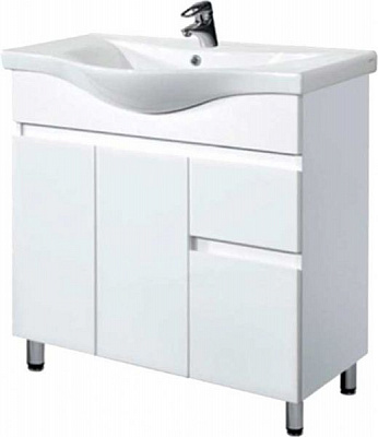 Тумба напольная Мойдодыр Фокус + Albatros-80